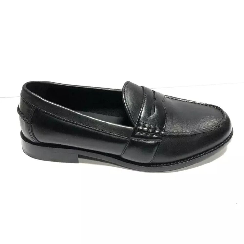 Nunn Bush Men's Noah Moc Toe Loafer Black Size 9.5 M